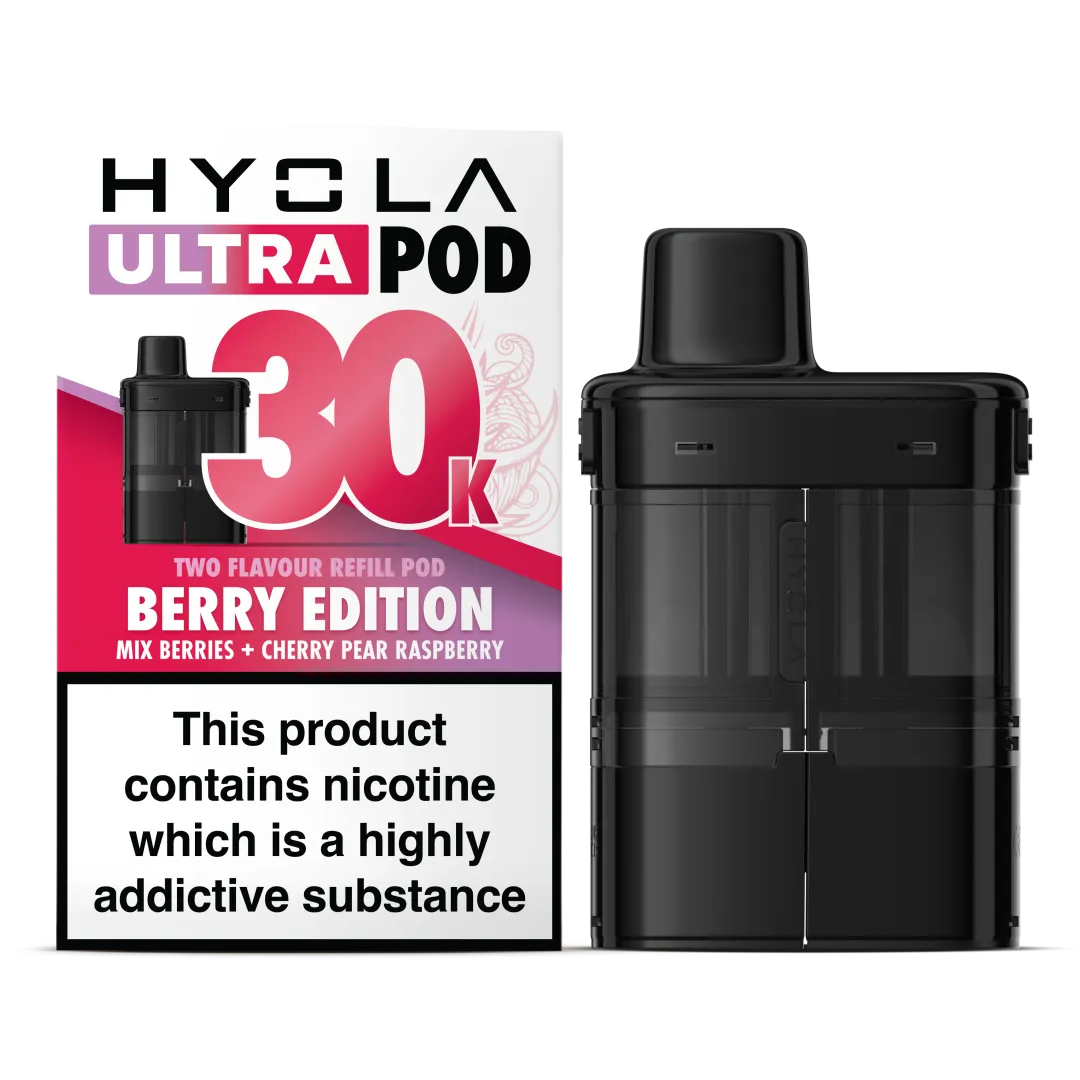 Hyola Ultra 30K Refill Pack | 20mg - Berry Edition image