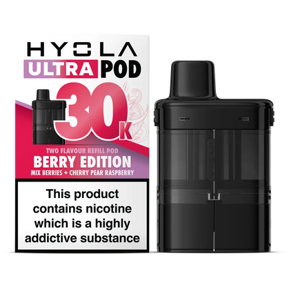 Hyola Ultra 30K Refill Pack | 20mg - Berry Edition image