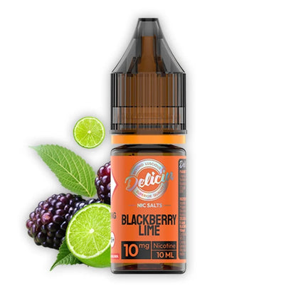 Vaporesso Deliciu Nic Salts 10ml - 10MG - Blackberry Lime image