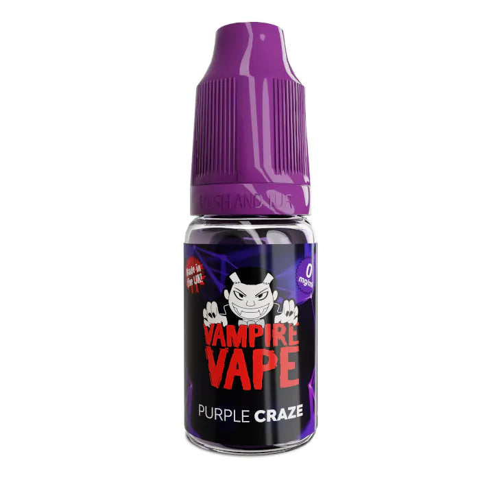 Vampire Vapes 10ml | 6MG | 40VG/60PG | 70+ Flavors - Purple Craze image