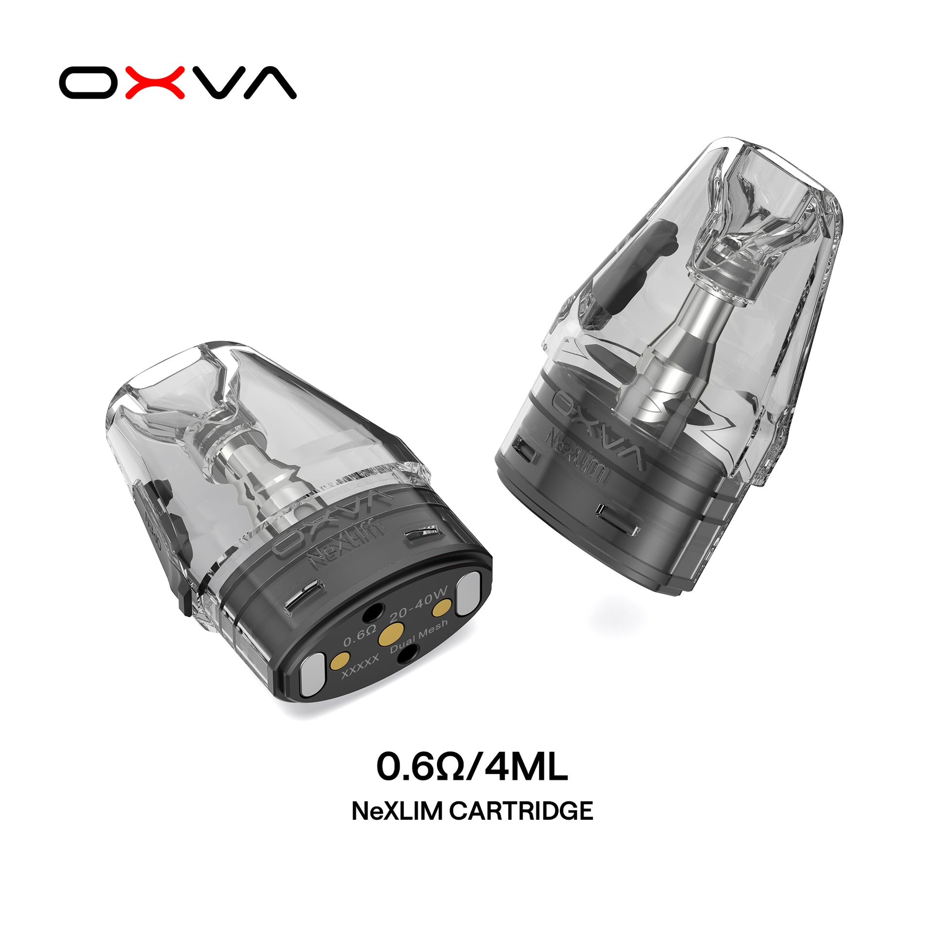 Oxva NeXlim Replacement Pod Cartridges - 4ml 3pcs/pack - 0.6 ohm image