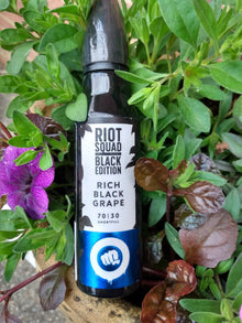 Riot Squad Black Edition E Liquid 50ml Shortfill  70/30 VG/PG image 1