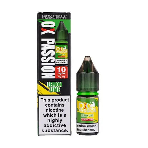 OXVA OX Passion Nic Salts 10ml - 10MG - Lemon Lime image