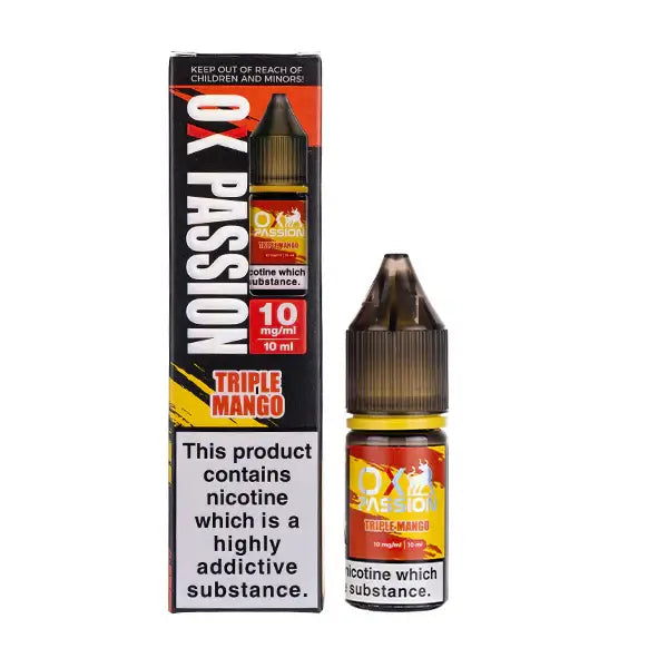 OXVA OX Passion Nic Salts 10ml - 10MG - Triple Mango image