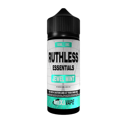 Ruthless Essentials 100ml Shortfill E-Liquid | 60VG/40PG - Jewel Mint image