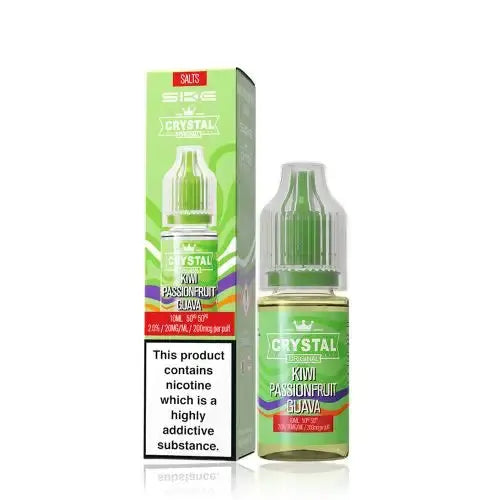 SKE Crystal Original V2 Nic Salts 10ml - 20MG - Kiwi Passionfruit Guava image