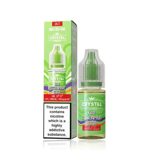 SKE Crystal Original V2 Nic Salts 10ml - 20MG - Kiwi Passionfruit Guava image