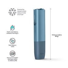IQOS ILUMA ONE Starter Kit | Azure Blue | Free (2 Pack) of TEREA Sticks image 1