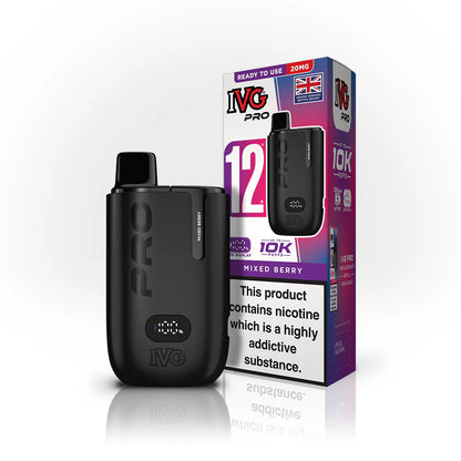 IVG Pro 10K Pod Vape Kit - mixed-berry image