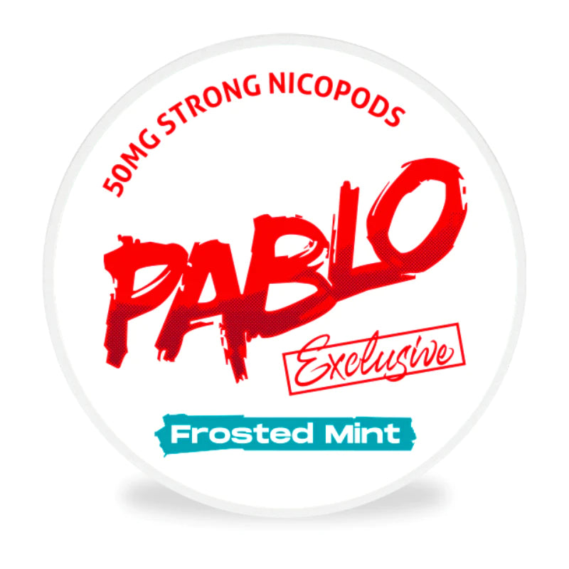 PABLO Nicopods 50mg (Extra Strong) 20pcs/pack - Frosted Mint image