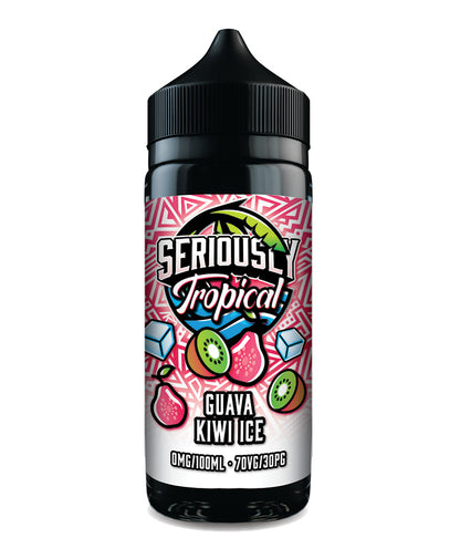 Seriously Tropical by Doozy 100ml 70/30 VG/PG E-Liquid Shortfill - Guava Kiwi Ice image