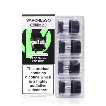 Vaporesso XROS COREX 2.0 Replacement Pods 4pcs/pack - 1.2 ohm image