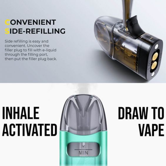 Uwell Caliburn A3S Vape Pod Kit | £13.99 image 6