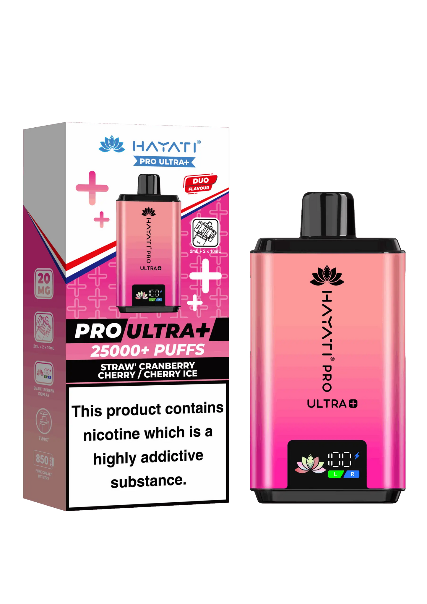 Hayati Pro Ultra Plus 25K Prefilled Vape Kit Hayati
