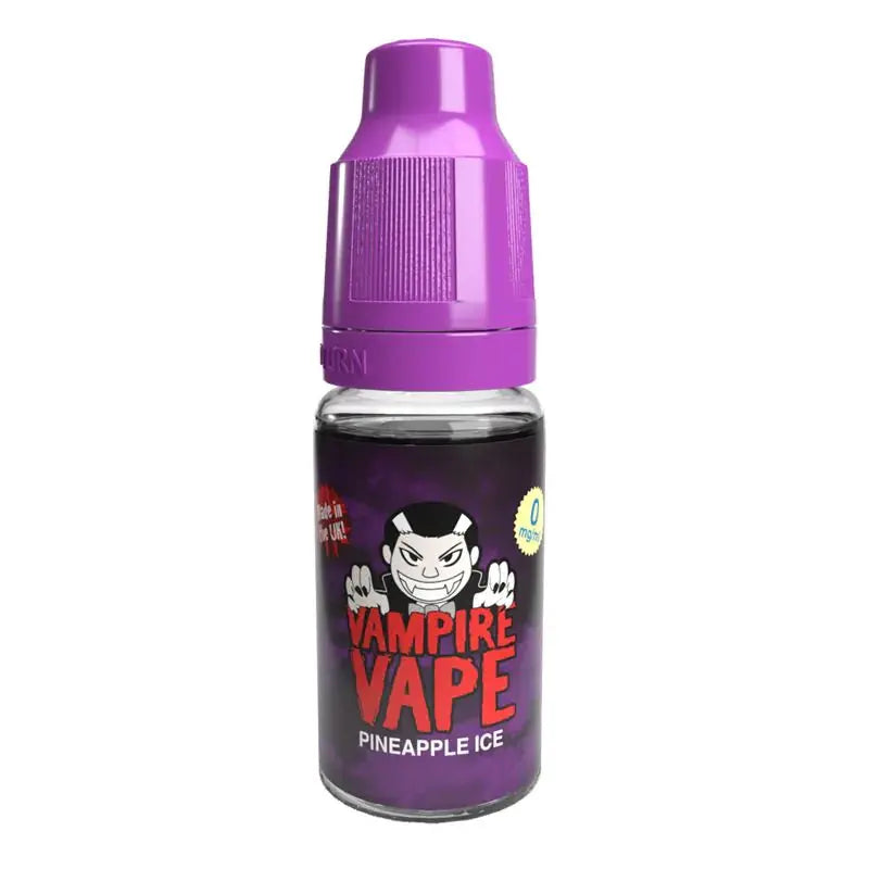 Vampire Vapes 10ml | 6MG | 40VG/60PG | 70+ Flavors - Pineapple Ice image