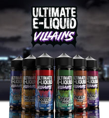 Ultimate Puff Premium E Liquid 100ml Shortfill l Villian Range  70/30 VG/PG image 0