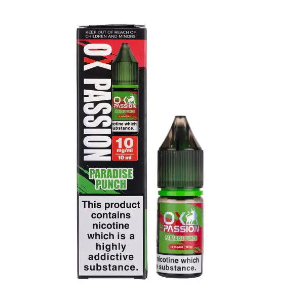 OXVA OX Passion Nic Salts 10ml - 20MG - Paradise Punch image