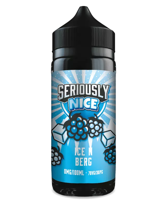 Seriously Nice by Doozy 100ml E-Liquid Shortfill | Only £7.99  70/30 VG/PG - Ice N Berg image
