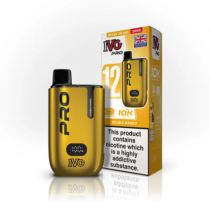 IVG Pro 10K Pod Vape Kit 20mg Double Mango