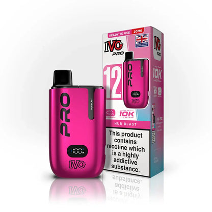 IVG Pro 10K Pod Vape Kit 20mg Hub Blast
