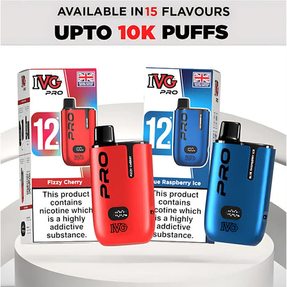 IVG Pro 10K Pro 12 Pod Vape Kit 20mg 10000 puffs