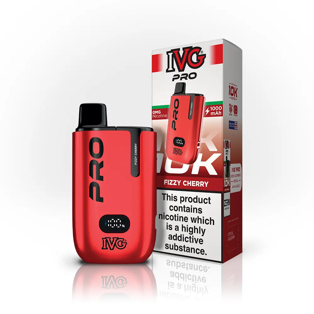 IVG Pro 12 Kit 0mg | Nicotine Free 10,000 Puffs Prefilled Pod Vape