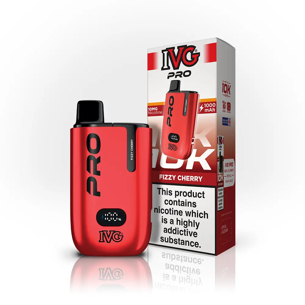 IVG Pro 12 Kit 10mg | 10,000 Puffs Prefilled Pod Vape