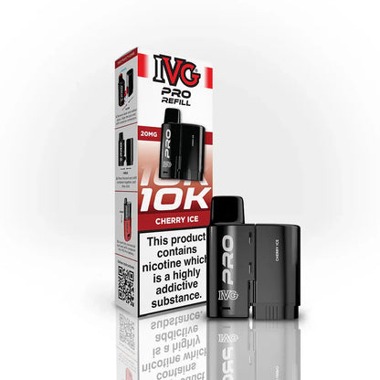 IVG Pro 12 Refill Pods 10mg Cherry Ice prefilled pod refill