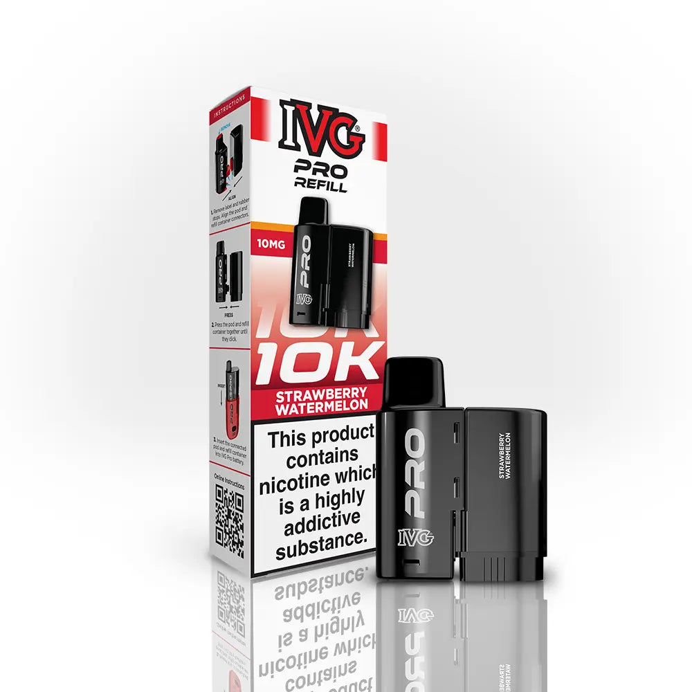 IVG Pro 12 Refill Pods 10mg | 2ml + 10ml | 10,000 Puffs
