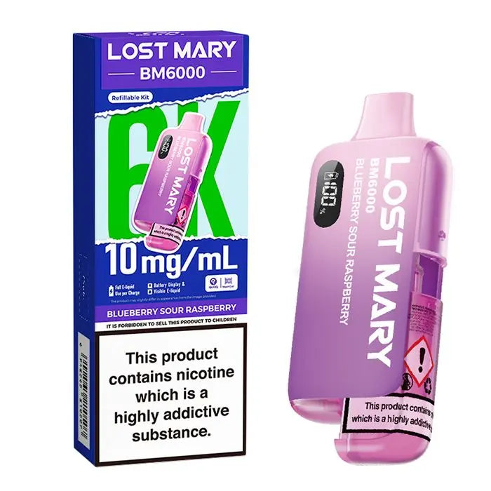 Lost Mary BM6000 Prefilled Pod Kit — 10mg Lost Mary