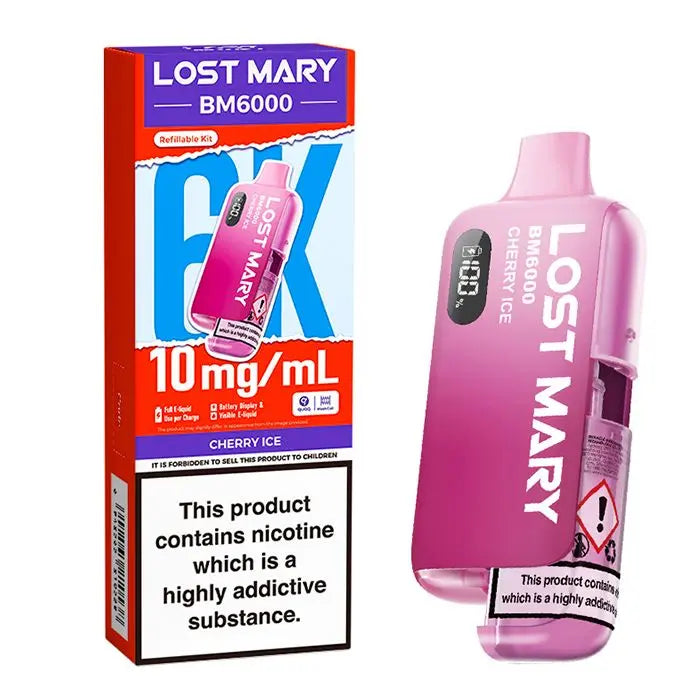 Lost Mary BM6000 Prefilled Pod Kit — 10mg Lost Mary