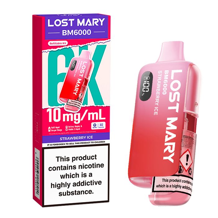 Lost Mary BM6000 Prefilled Pod Kit — 10mg