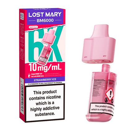 Lost Mary BM6000 Replacement Prefilled Pods — 10mg Lost Mary