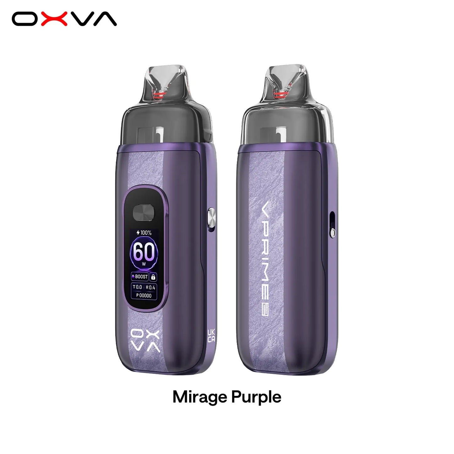 OXVA VPrime 2 Pod Vape Kit in Mirage Purple