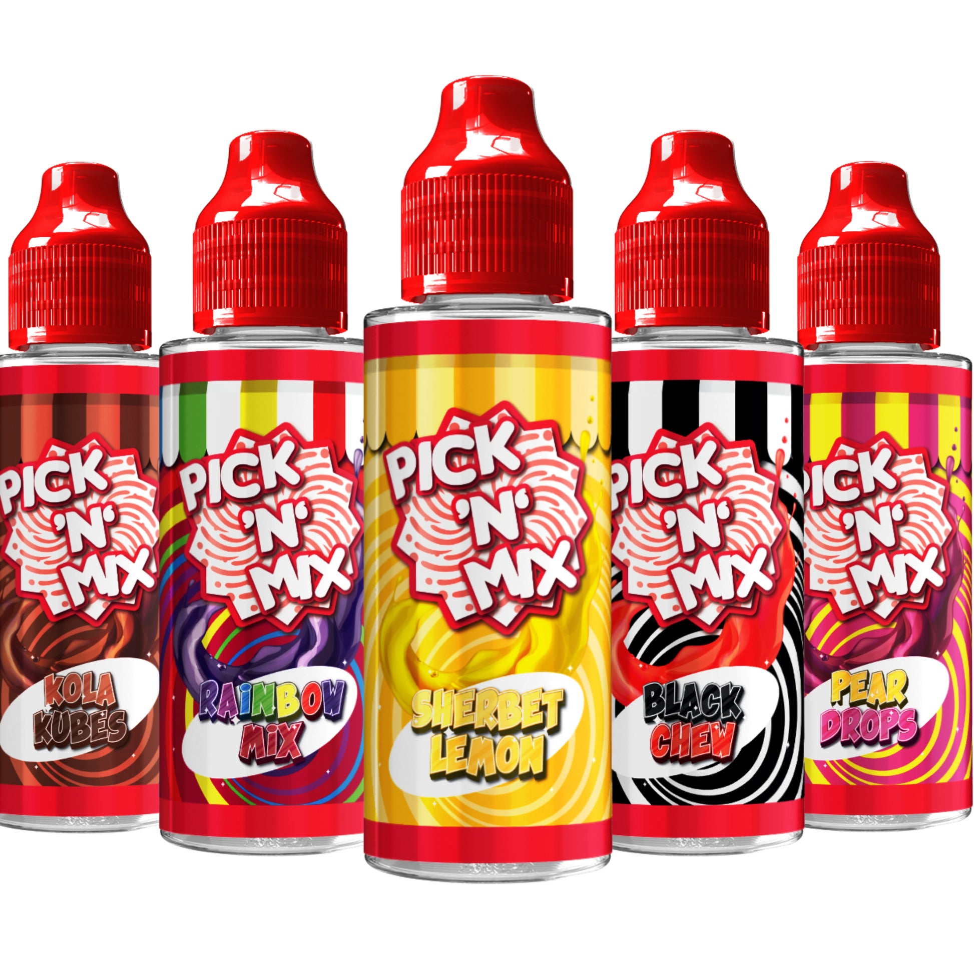 Pick N Mix 100ml Shortfill E-Liquid 70/30 VG/PG