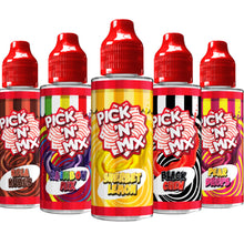 Pick N Mix 100ml Shortfill E-Liquid 50/50 VG/PG