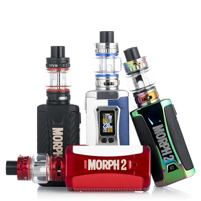 SMOK Morph 2 230W Starter Kit with TFV18 Tank (XL Glass Included)