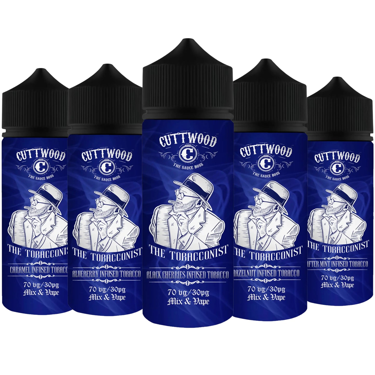 The Tobacconist by Cuttwood 100ml Shortfill E-Liquid 70/30 VG/PG Cuttwood