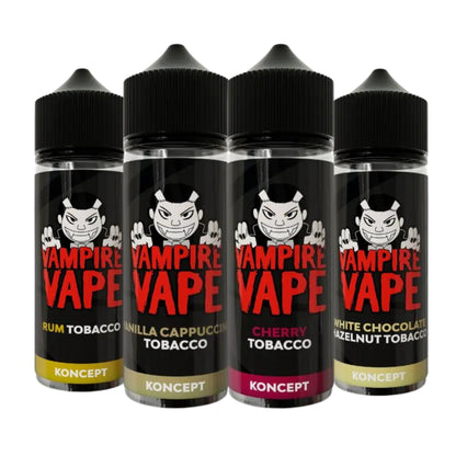Vampire Vape 100ml Tobacco Range 70/30 E-Liquid Shortfill