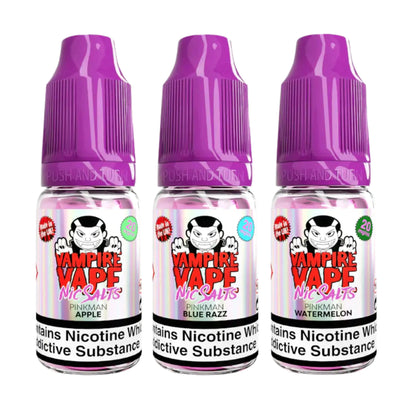 Vampire Vape Bar Salts 10ml | Pinkman Range - Nic Salt 10mg Vampire Vape
