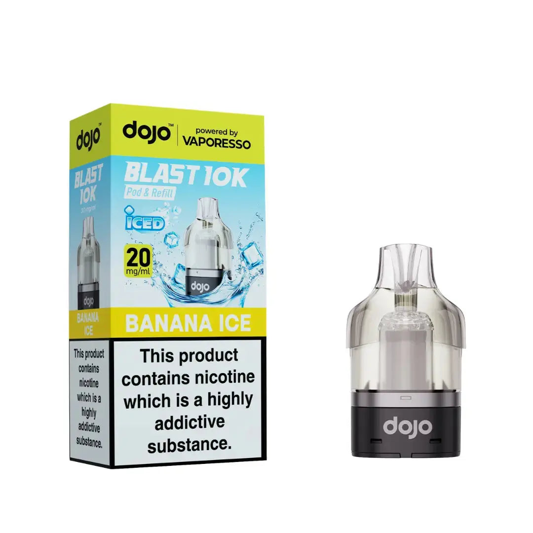 Vaporesso Dojo Blast 10K Prefilled Pod + 10ml Refill Container