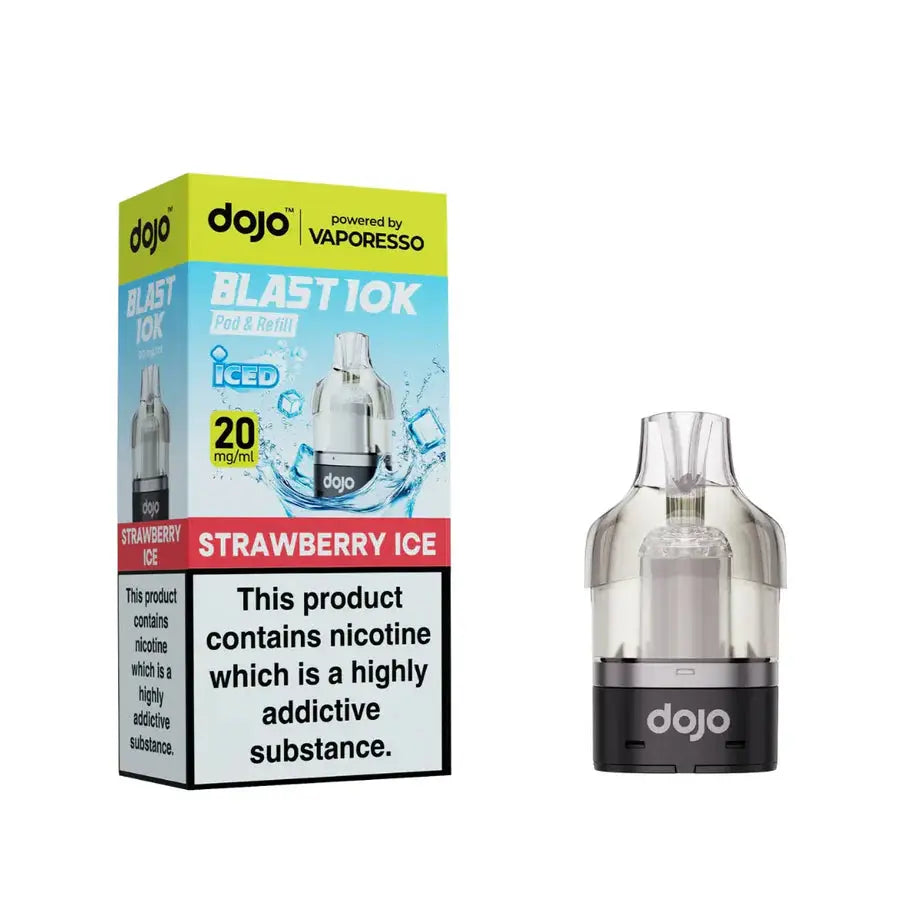 Vaporesso Dojo Blast 10K Prefilled Pod + 10ml Refill Container Vaporesso