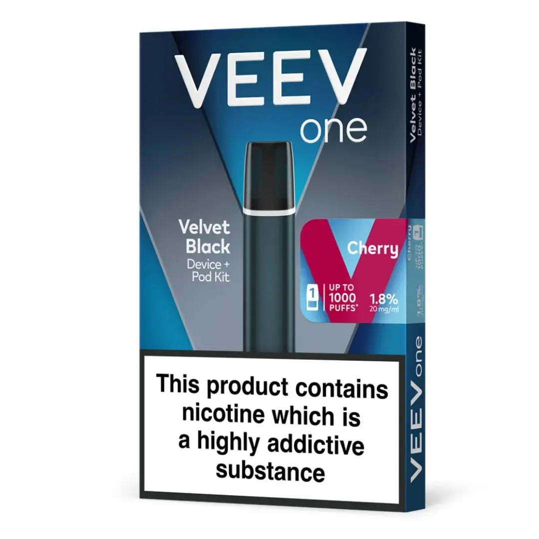 VEEV One Velvet Black Device + Pod Kit