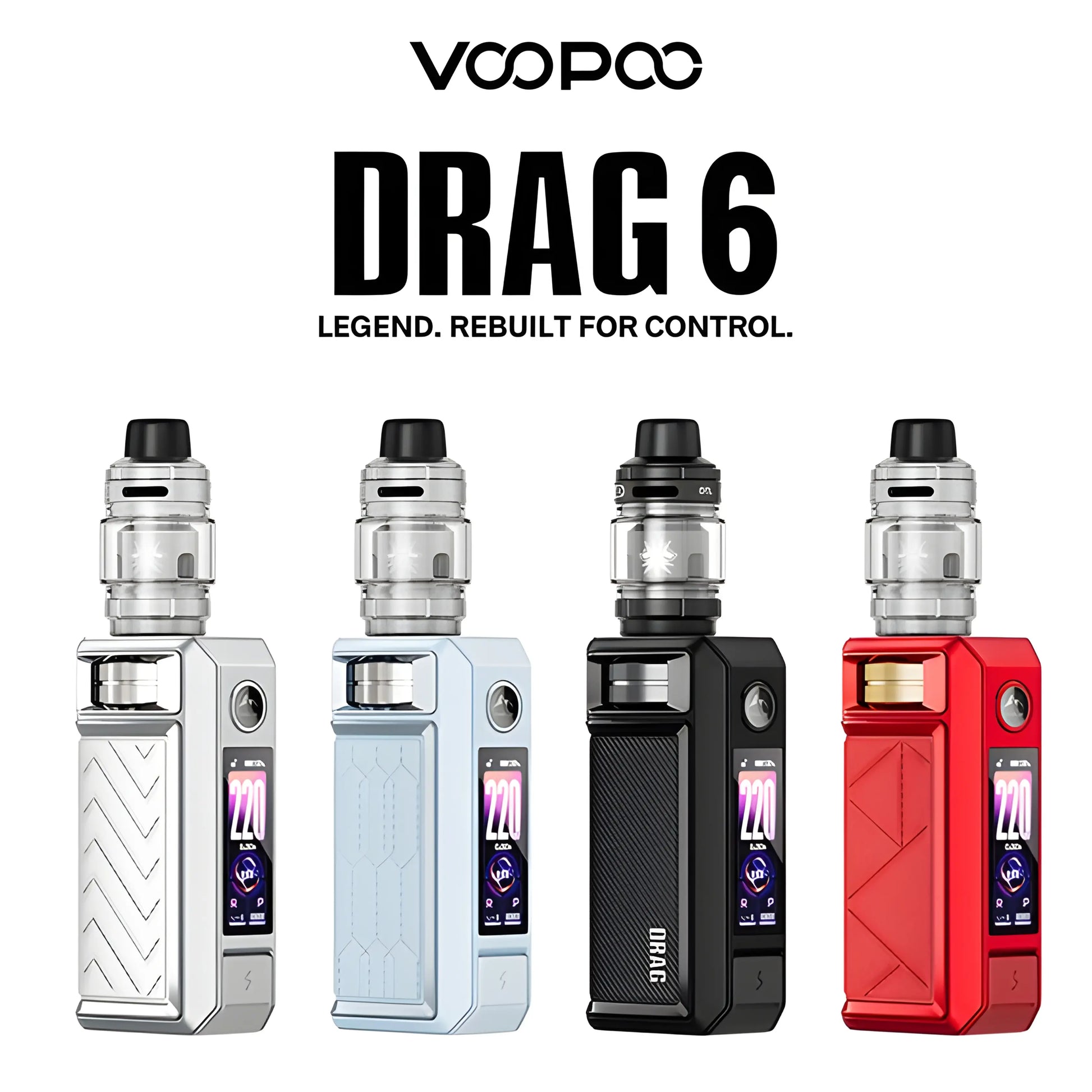 Voopoo DRAG 6 Vape Kit