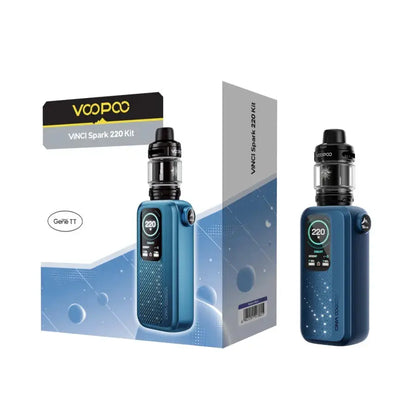 VOOPOO VINCI Spark220 vape kit in Space Blue
