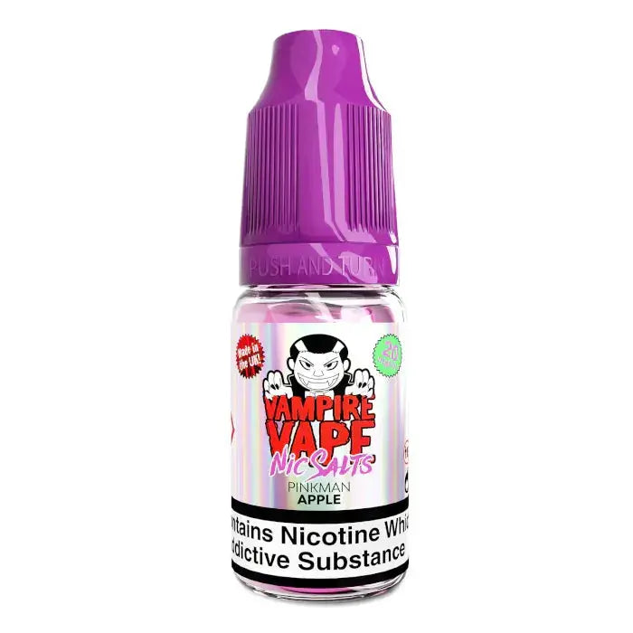Vampire Vape Bar Salts 10ml | Pinkman Range - Nic Salt 10mg Vampire Vape