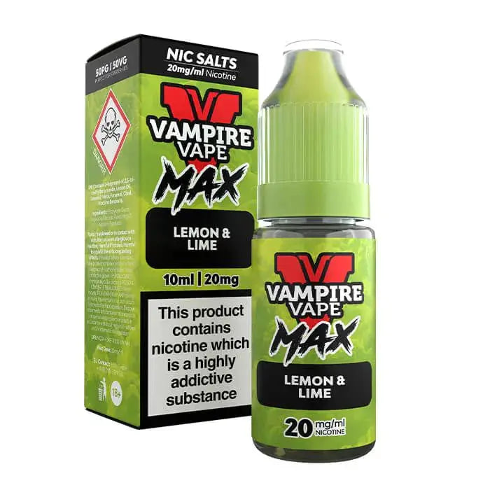 Vampire Vape Max Nic Salts 10mg UK Vape Kings
