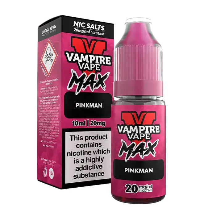Vampire Vape Max Nic Salts 20mg UK Vape Kings