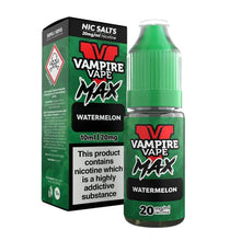Vampire Vape Max Nic Salts 20mg