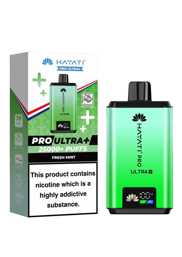 Hayati Pro Ultra Plus 25K Prefilled Vape Kit Hayati